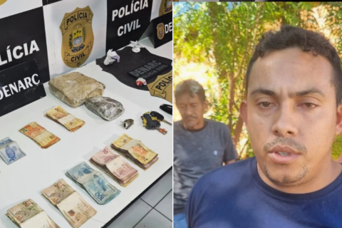 SUSPEITO DE HOMICÍDIOS É PRESO DURANTE "DELIVERY DE DROGAS" EM TERESINA.